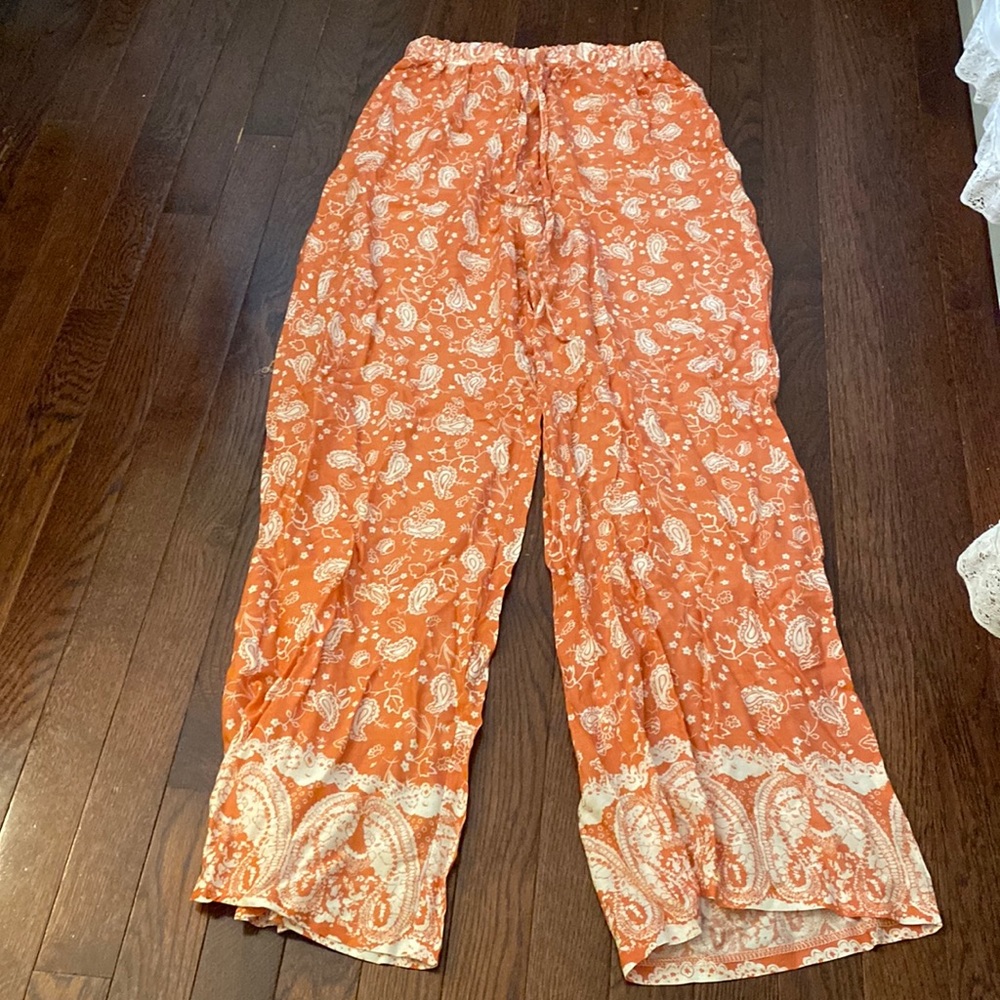 Paisley patterned pants - Picture 1 of 2